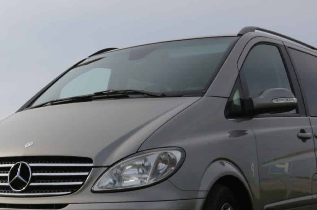 Mercedes Viano Pantarei Chauffeur service, VTC à Mira en province de Venise