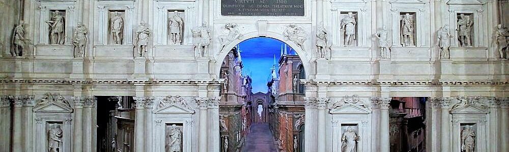 Vicenza, teatro olimpico del Palladio - dettaglio