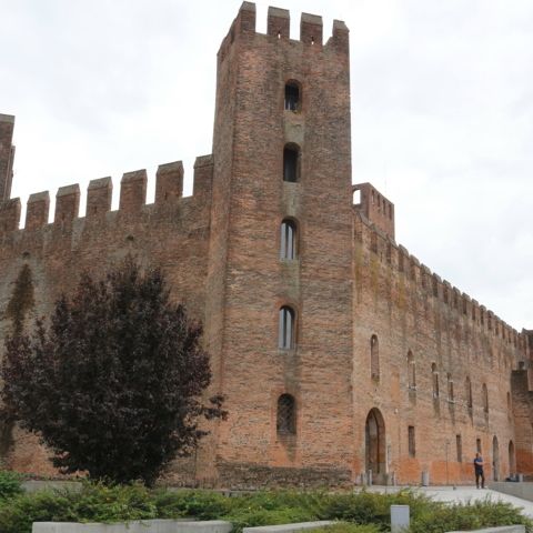 Montagnana, ville médiévale fortifiée, région de la Vénétie, Italie