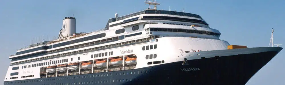 MS Volendam Holland America cruise. Private transfer chauffeur service in Venice cruise terminal