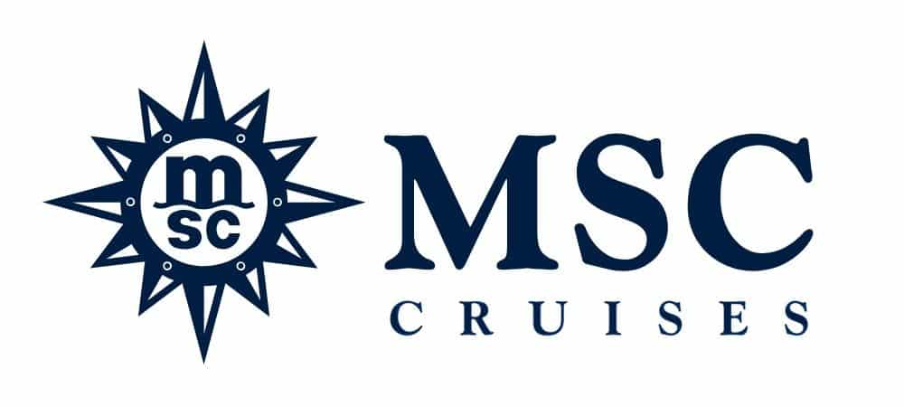 MSC Cruises logo, the world’s largest privately-owned cruise company.