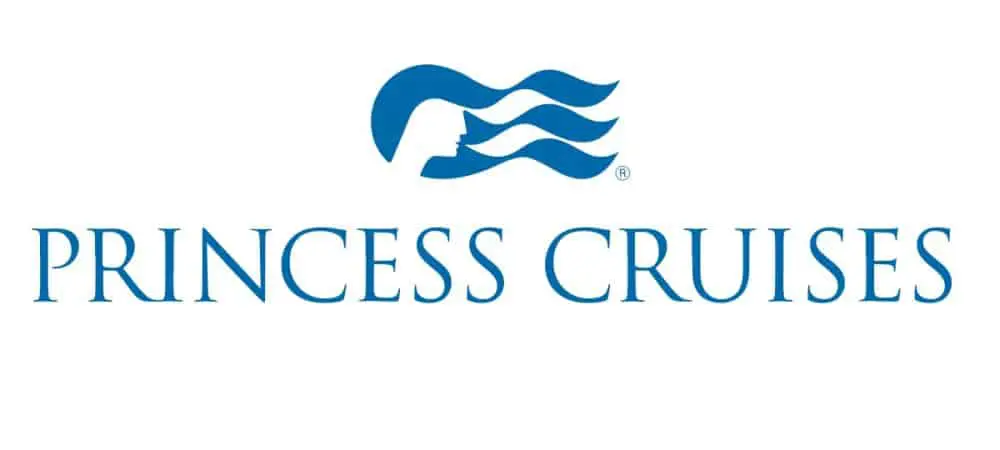 Logo Princess Cruises, compagnia di crociere attualmente sotto Holland America Group all'interno di Carnival Corporation & plc
