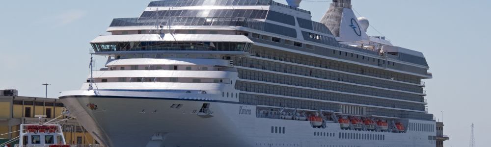 Oceania Riviera cruise ship, Oceania Cruises, private transfer from Venice cruise terminal to airports with professional driver. Service by Pantarei Chauffeur service