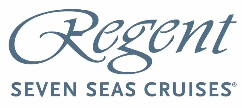 Regent Seven Seas Cruises logo, a luxury cruise line headquartered in Miami, Florida. Since September 2014, it is owned by Norwegian Cruise Line Holdings Ltd