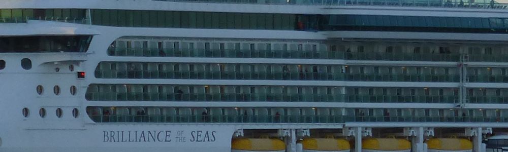 Brilliance of the Seas cruise ship, Royal Caribbean International. Private transfer, chauffeur service, in Venice Italy