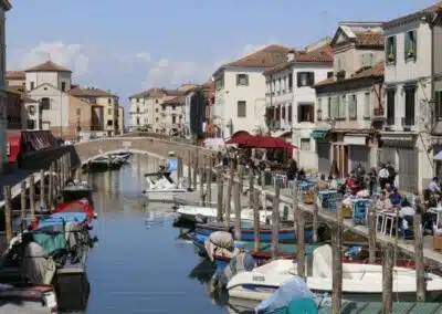 Venezia per porto di Chioggia