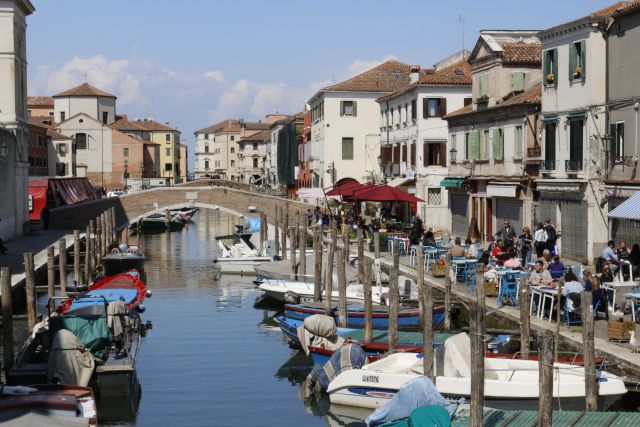 Venise pour Chioggia port de croisière